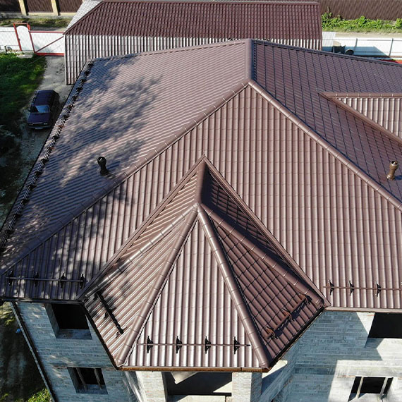 Монтаж сложной крыши и кровли в Никольске и Вологодской области